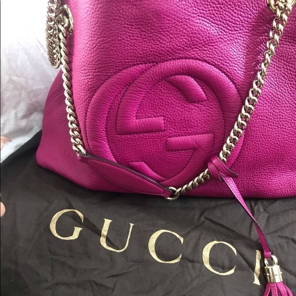 gucci soho bag pink